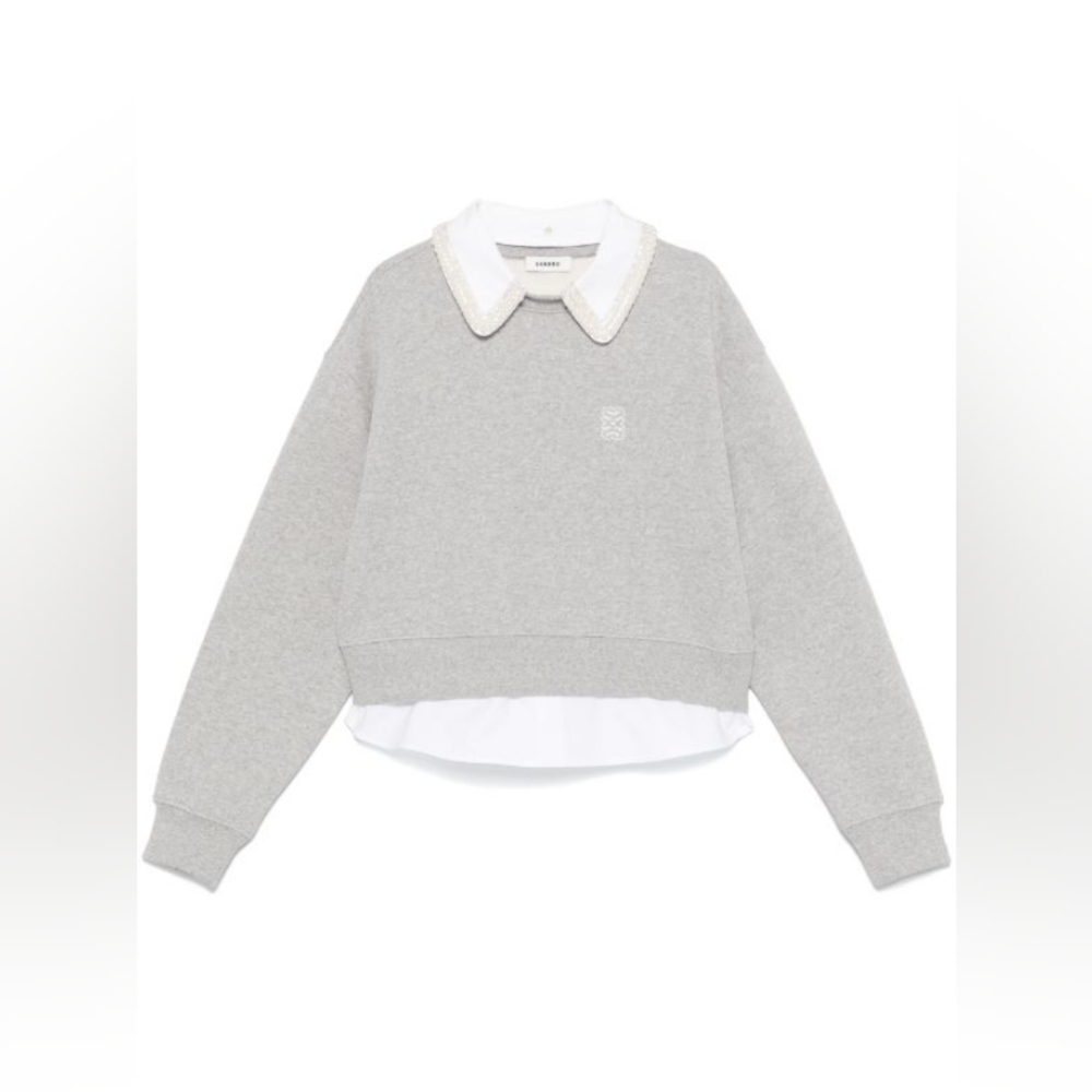 SANDRO layered sweatshirt - Picture 7 of 15